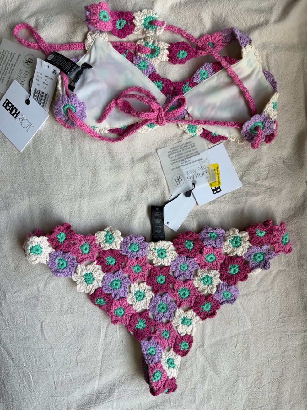 Beach Riot Crochet Swimsuit Set - Picture 4 of 8